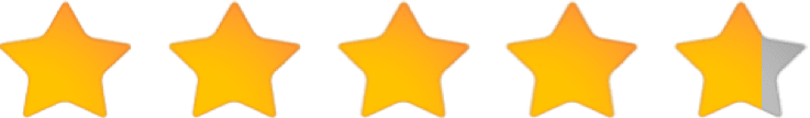 5 Star Rating